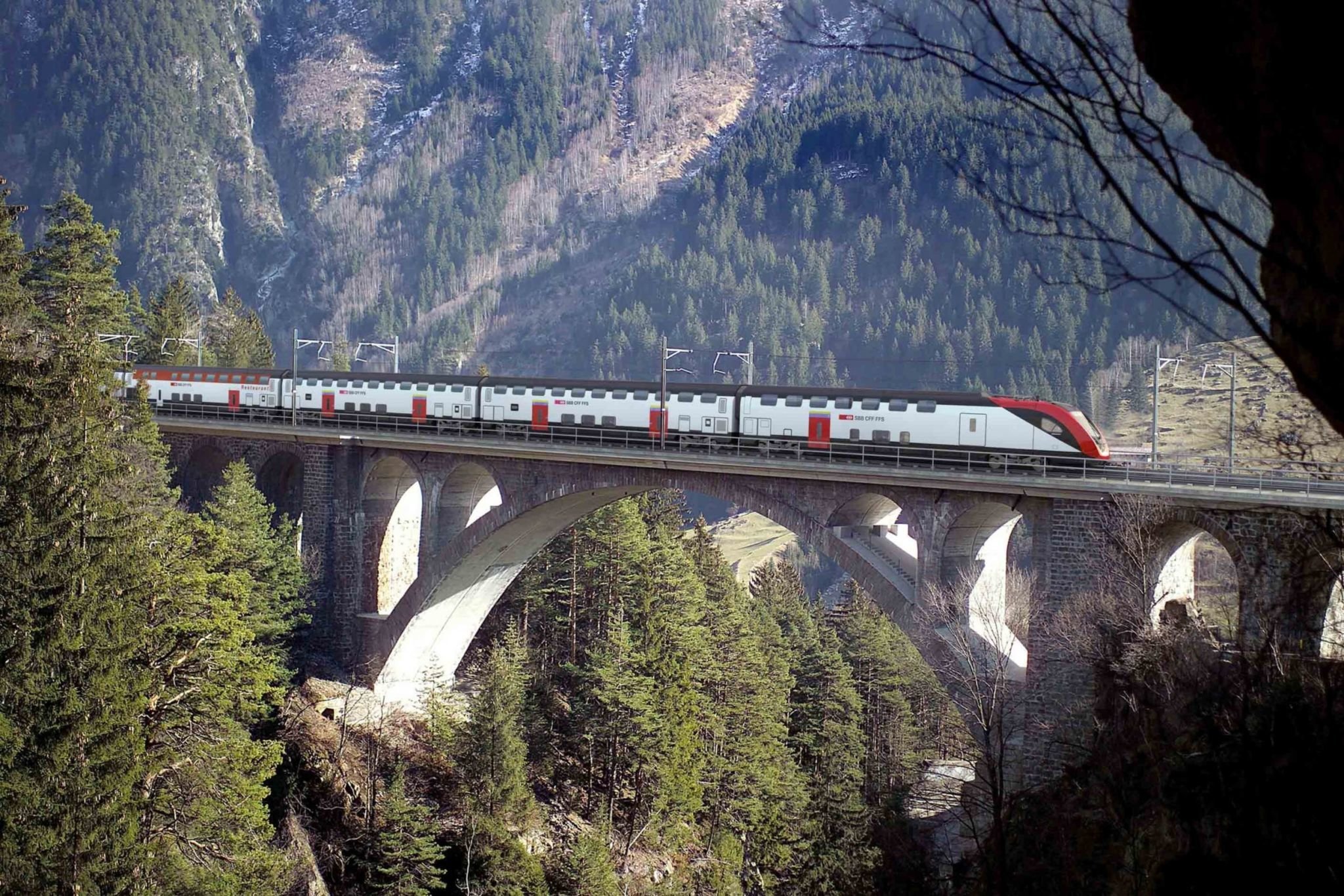 Navigating Switzerland by Swiss Federal Railways