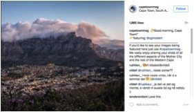 south african tourism instagram