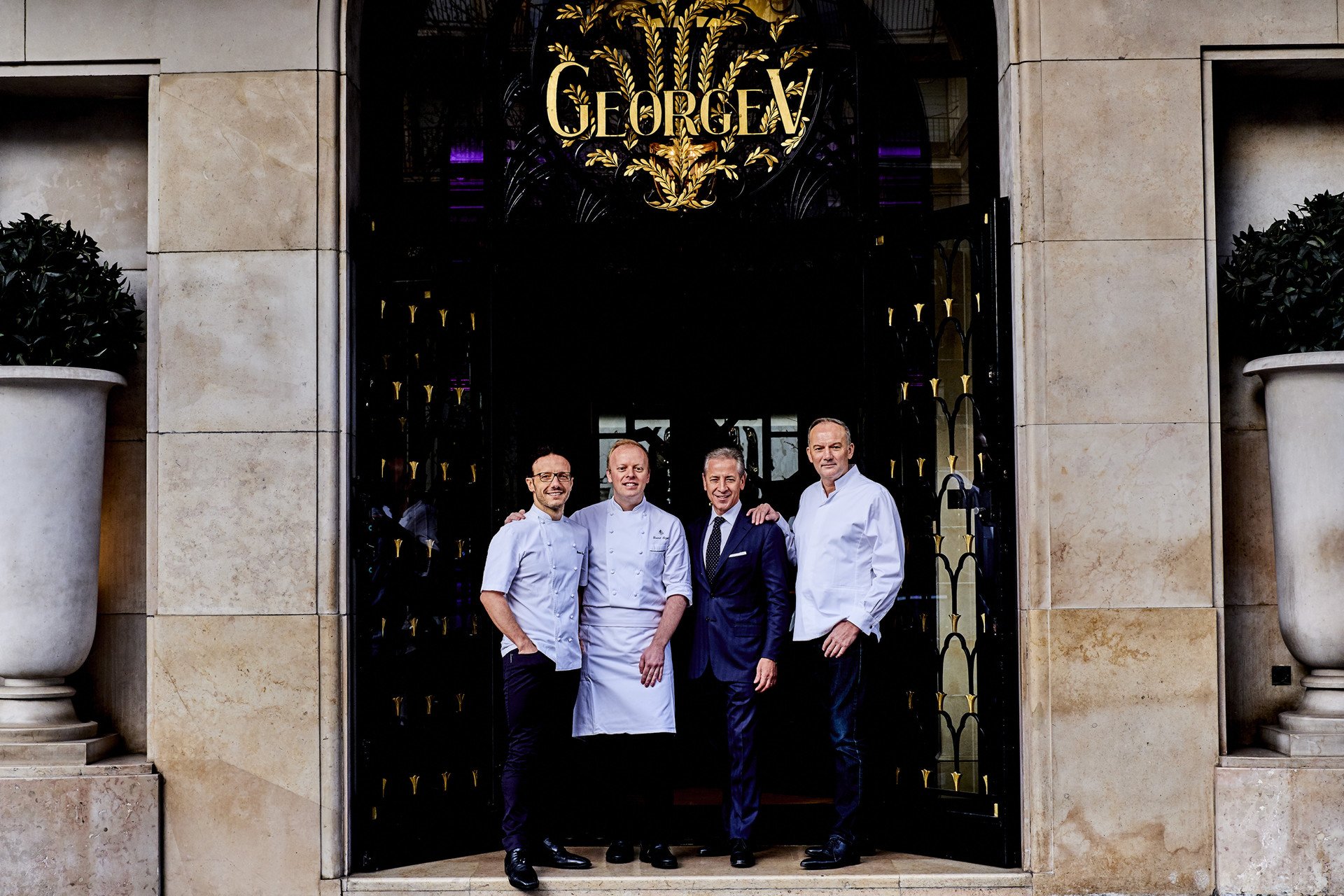 Shining Stars At Four Seasons Hotel George V, Paris