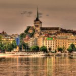 LuxeGetaways - Luxury Travel - Luxury Travel Magazine - Geneva City Guide - Geneva Switzerland - Swiss Tourism - Rolex - Cityscape at sunset
