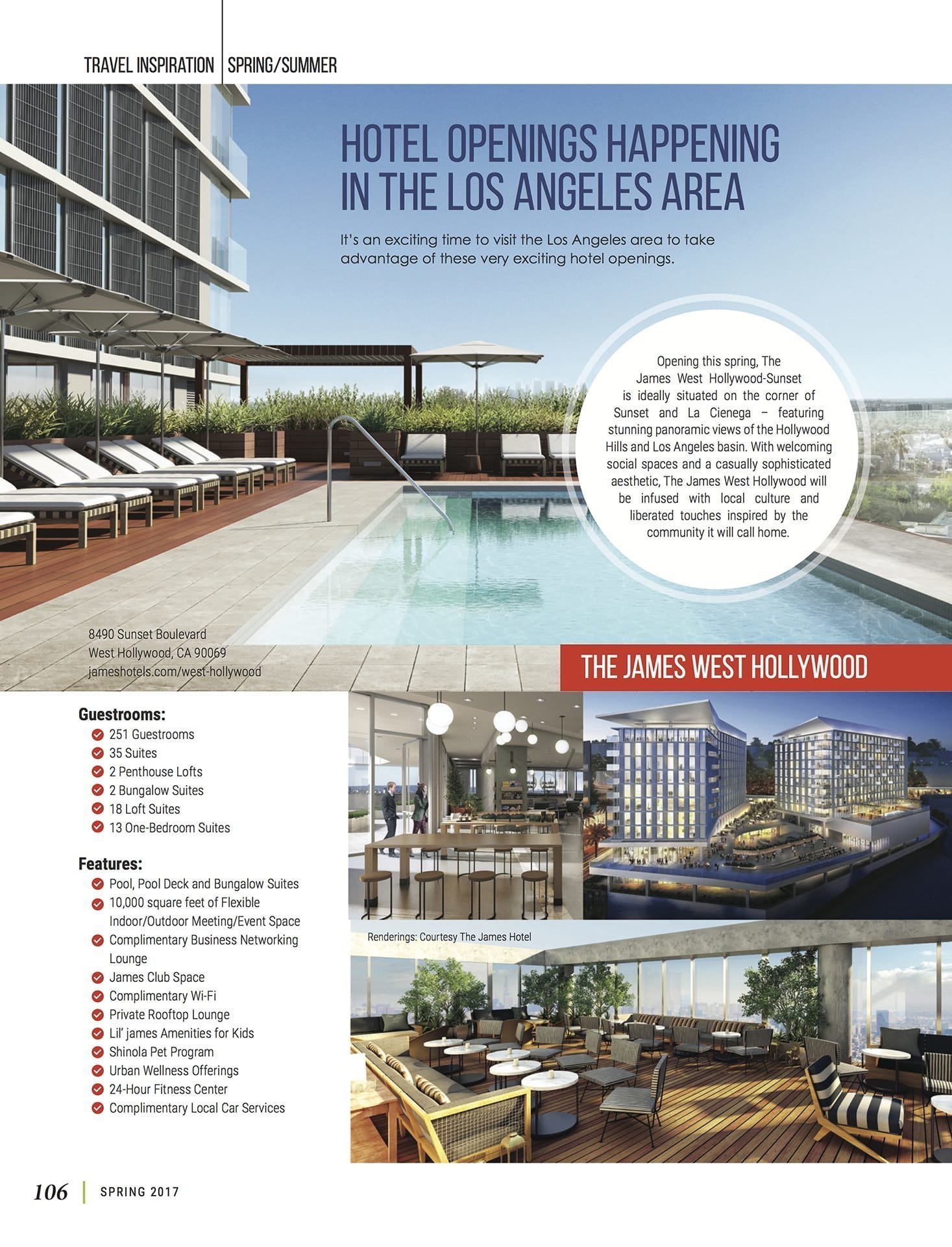 LuxeGetaways - Luxury Travel - Luxury Travel Magazine - New Hotels - TheJames West Hollywood