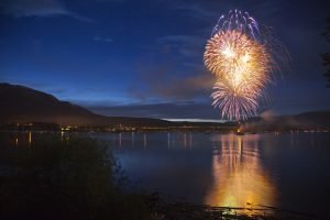 LuxeGetaways - Luxury Travel - Luxury Travel Magazine - Frisco Colorado - July 4 - Fireworks over lake