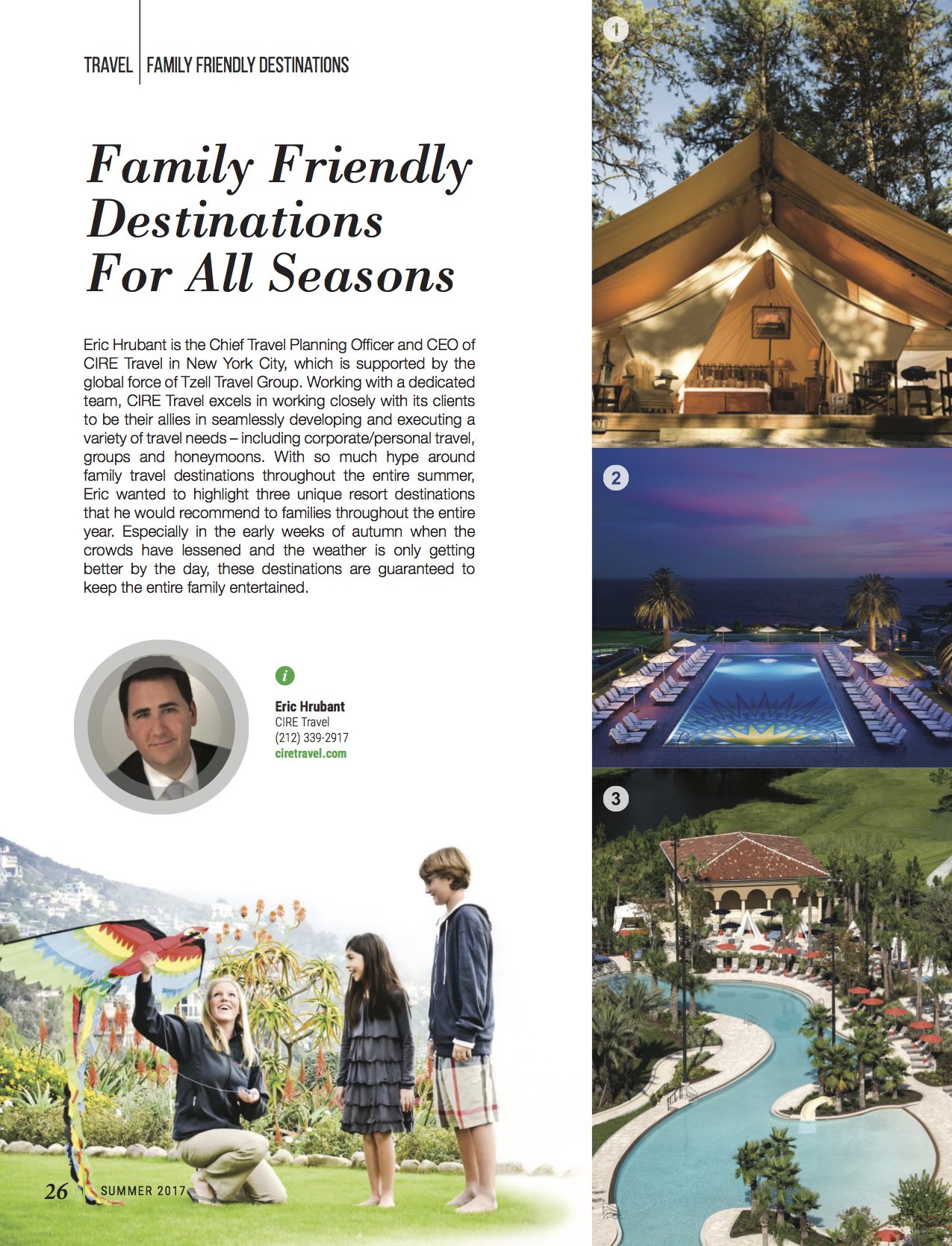 LuxeGetaways - Luxury Travel - Luxury Travel Magazine - Luxe Getaways - Luxury Lifestyle - Family Travel - Family Hotels - CIRE Travel - Tzell Travel