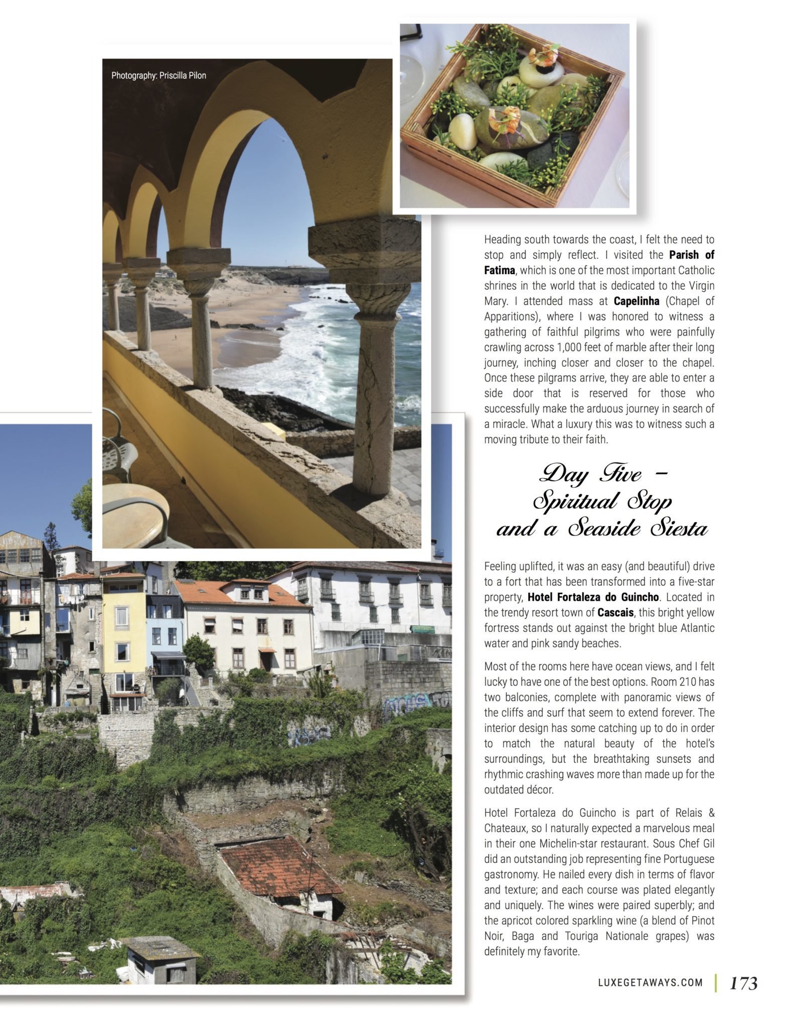 LuxeGetaways - Luxury Travel - Luxury Travel Magazine - Luxe Getaways - Luxury Lifestyle - Fall/Winter 2017 Magazine Issue - Digital Magazine - Travel Magazine - Portugal - Priscilla Pilon