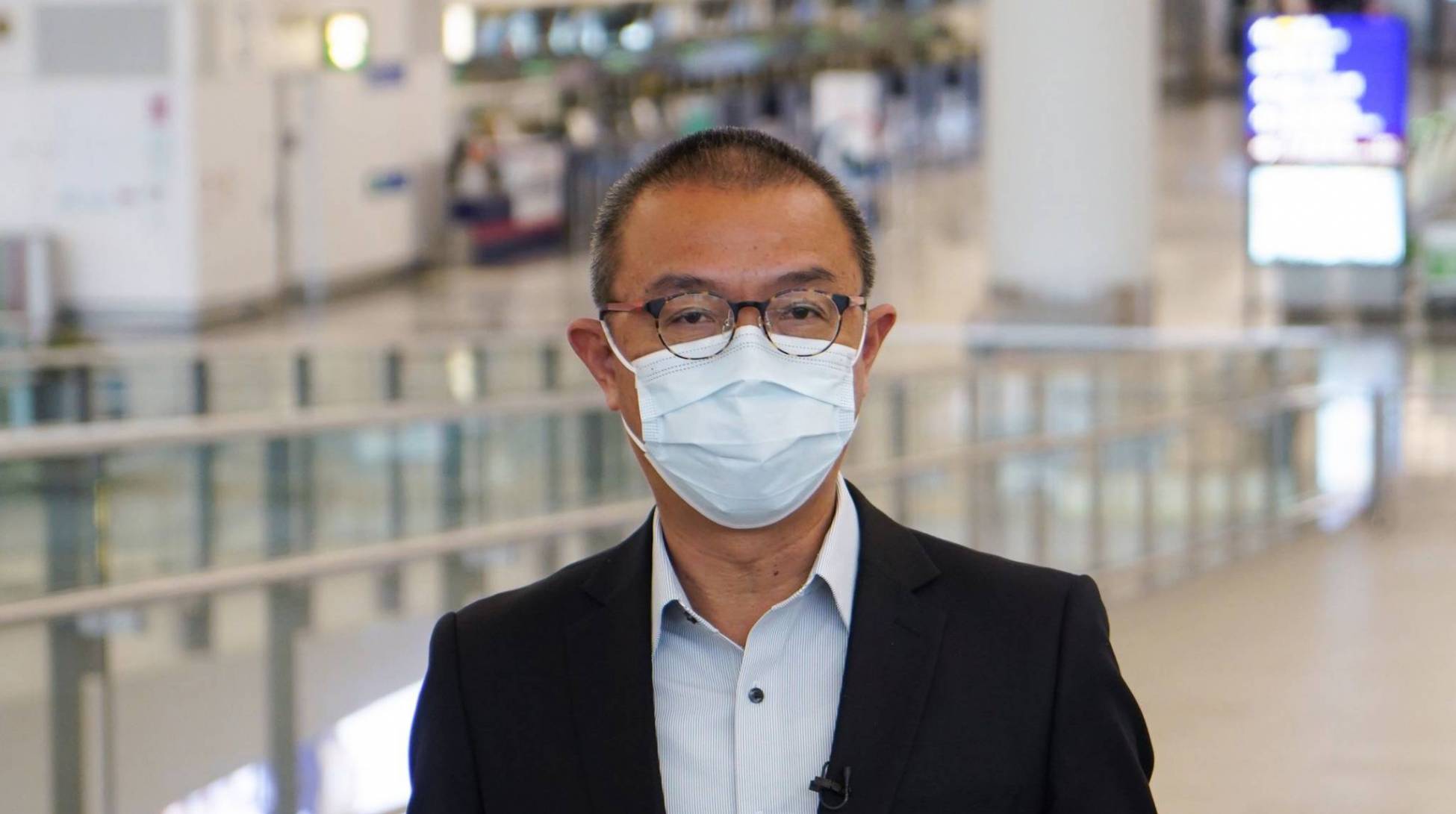 Hong Kong International Airport Step Up Disinfection Against COVID-19