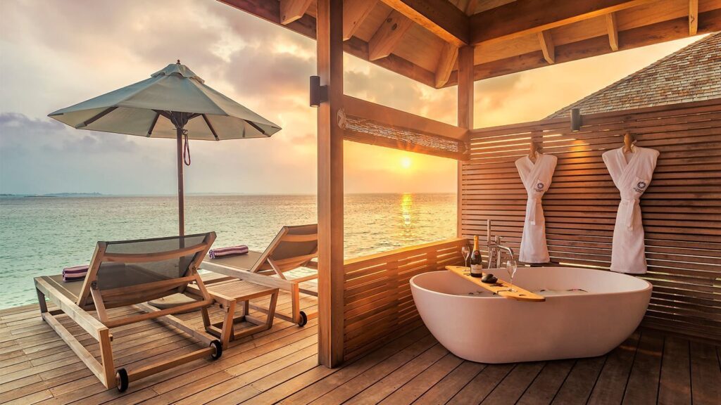 romantic villa maldives
