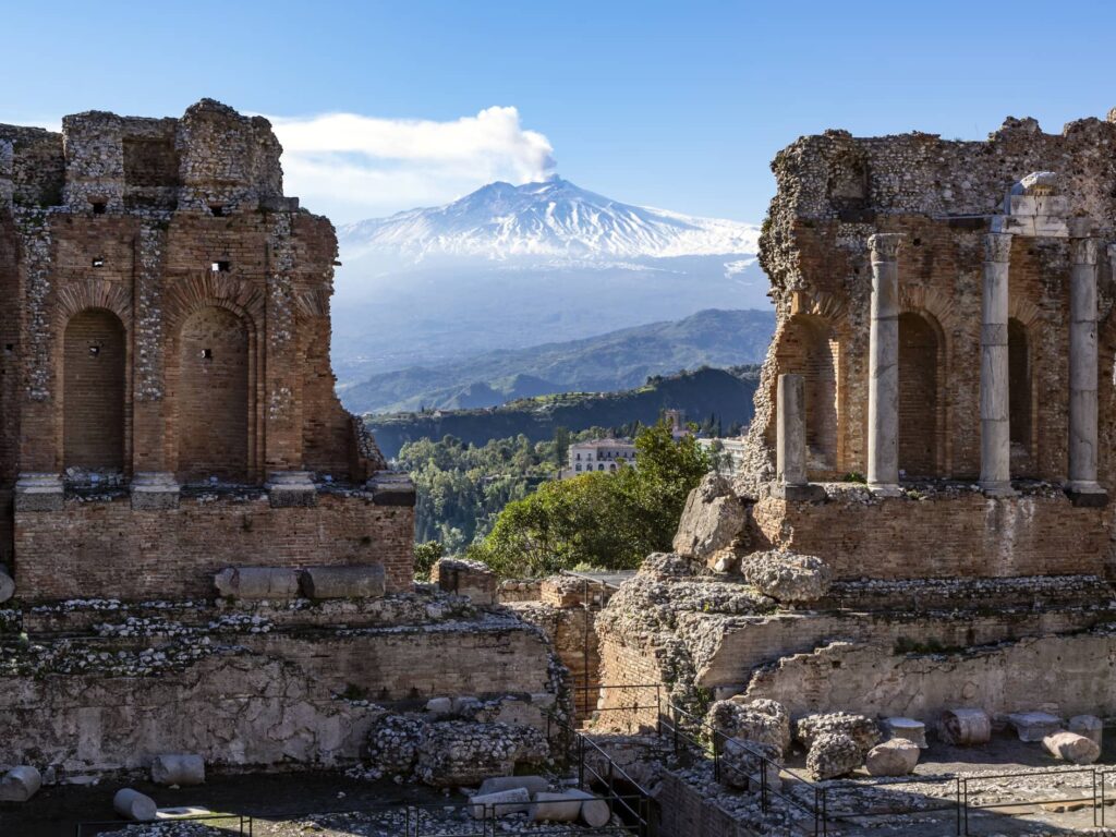 Volcano Etna in Sicily