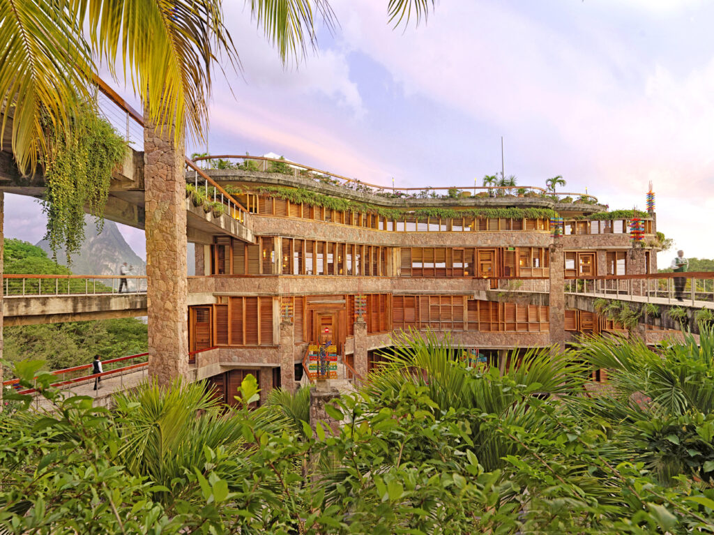 jade mountain exterior