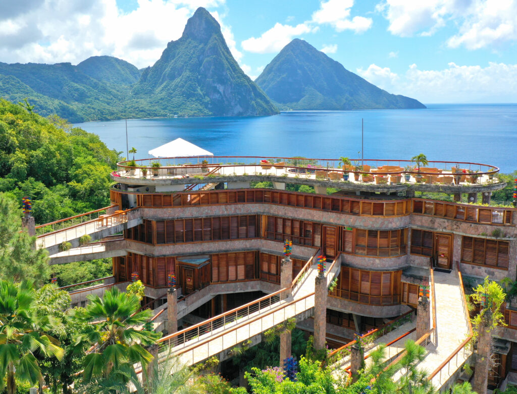 jade mountain exterior