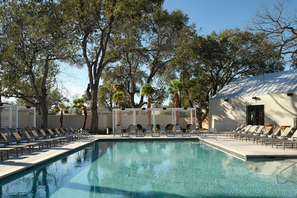 The plaza spa san antonio pool